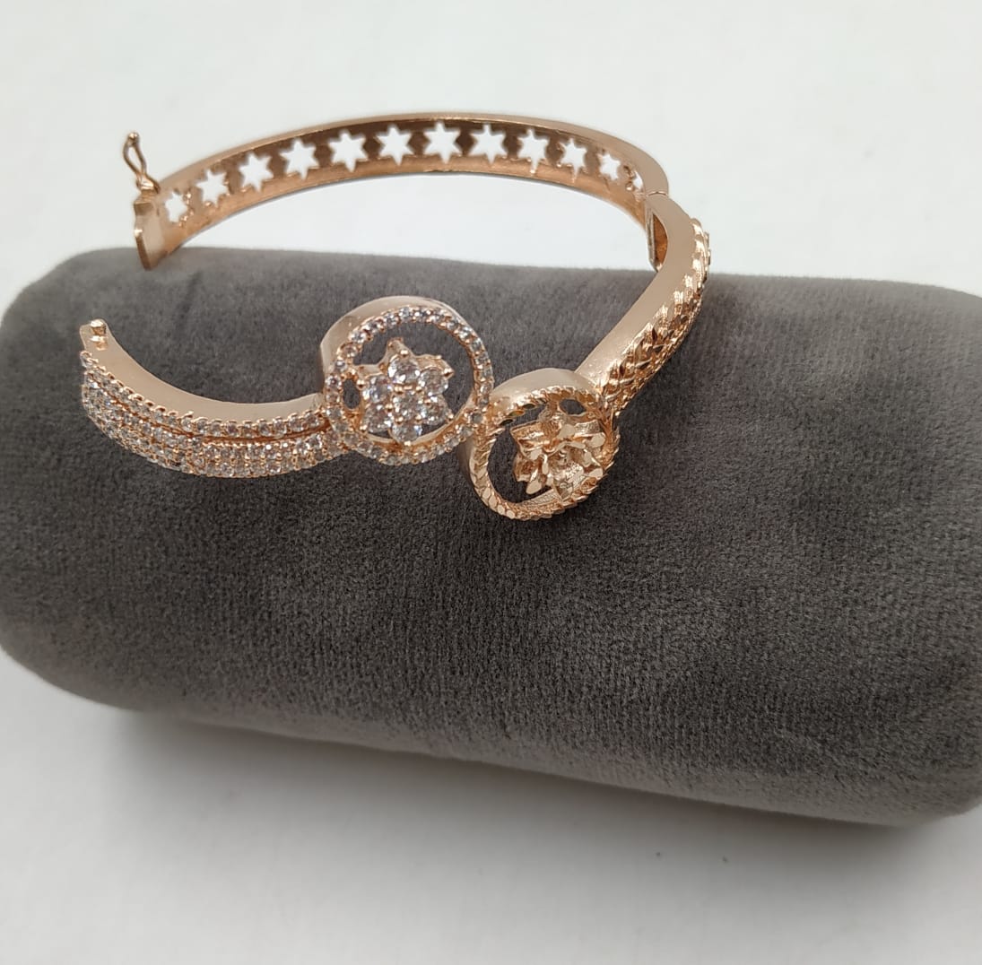 Designer White American Diamond Bracelet